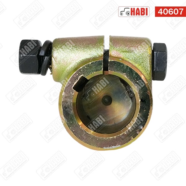 Véglehajtás csonk toldó ékpályás d=30 mm - 1 3/8 csonk-6 bordás kardán átalakító
