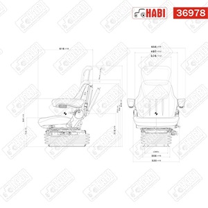 Vezetőülés légrugós