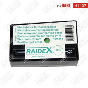 Viasztömb keresőkos mellényhez Raidex zöld
