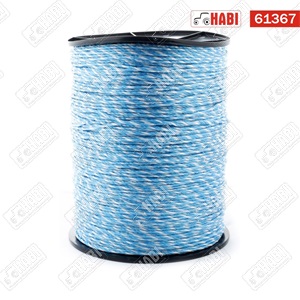 Villanypásztor vezeték SKYFALL 1000 m 4 mm 0,15 Ohm/m kék-fehér