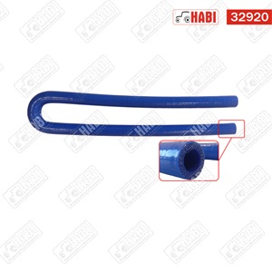 Vízcső vásznas könyök /szilikonos/ d=16 mm - 180° L=450x450 KÉK