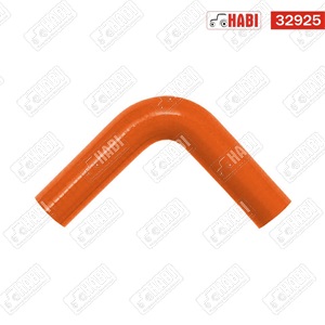 Vízcső vásznas könyök /szilikonos/ d=18 mm - 90° L=150x150