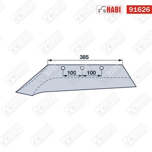 Vogel & Noot WS 400 kovácsolt ekevas bal