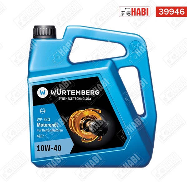 Würtemberg WP-33G 10W-40 motorolaj 4L