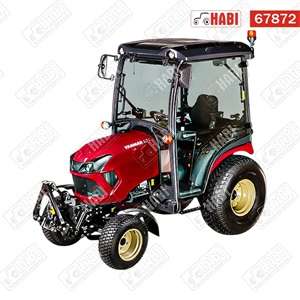 YANMAR traktor SA426V-Q-I-W, 26 lóerő, kabinnal, ipari kerékszettel, első vonóhoroggal