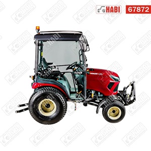 YANMAR traktor SA426V-Q-I-W, 26 lóerő, kabinnal, ipari kerékszettel, első vonóhoroggal