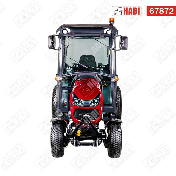 YANMAR traktor SA426V-Q-I-W, 26 lóerő, kabinnal, ipari kerékszettel, első vonóhoroggal