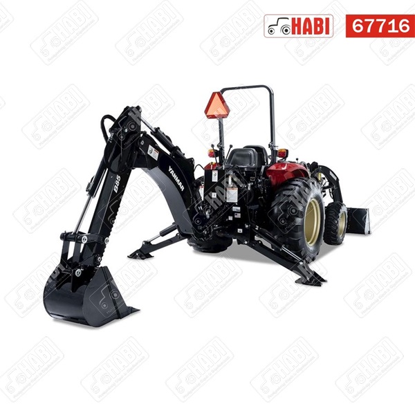 YANMAR traktor YM347 FR-AF, 47 lóerő, bukókerettel