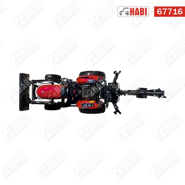 YANMAR traktor YM347 FR-AF, 47 lóerő, bukókerettel