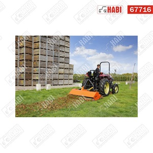 YANMAR traktor YM347 FR-AF, 47 lóerő, bukókerettel