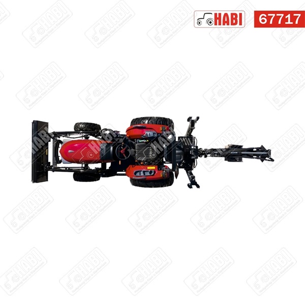 YANMAR traktor YM347 FR-OR, 47 lóerő, bukókerettel