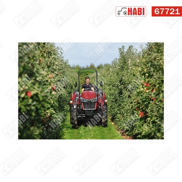 YANMAR traktor YM359A FR-OR, 60 lóerő, bukókerettel