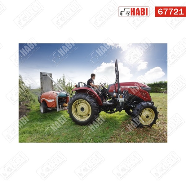 YANMAR traktor YM359A FR-OR, 60 lóerő, bukókerettel