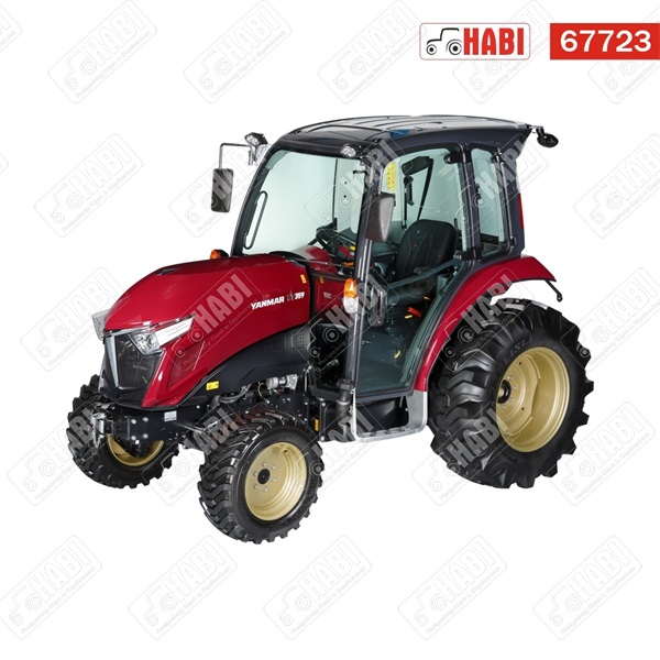 YANMAR traktor YM359V-Q, 60 lóerő, kabinnal