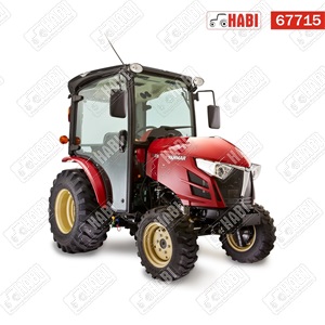 YANMAR traktor YT235V-Q, 35 lóerő, kabinnal