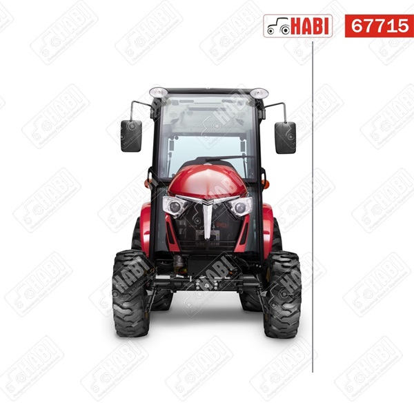 YANMAR traktor YT235V-Q, 35 lóerő, kabinnal