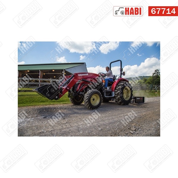 YANMAR traktor YT235V-R, 35 lóerő, bukókerettel