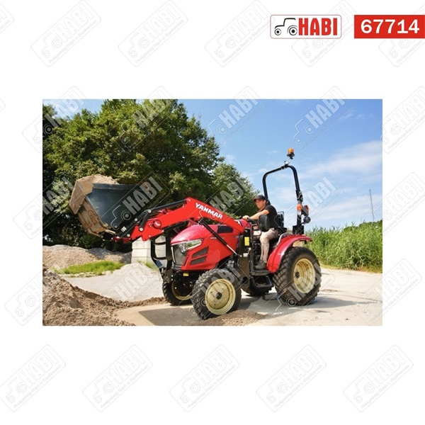 YANMAR traktor YT235V-R, 35 lóerő, bukókerettel