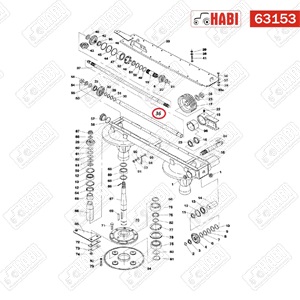 ZTR-165 távtartó cső