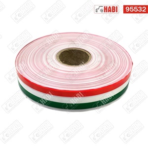 Zsákjelző szalag nemzeti színű (60 mm- 80 mikron)  670 m