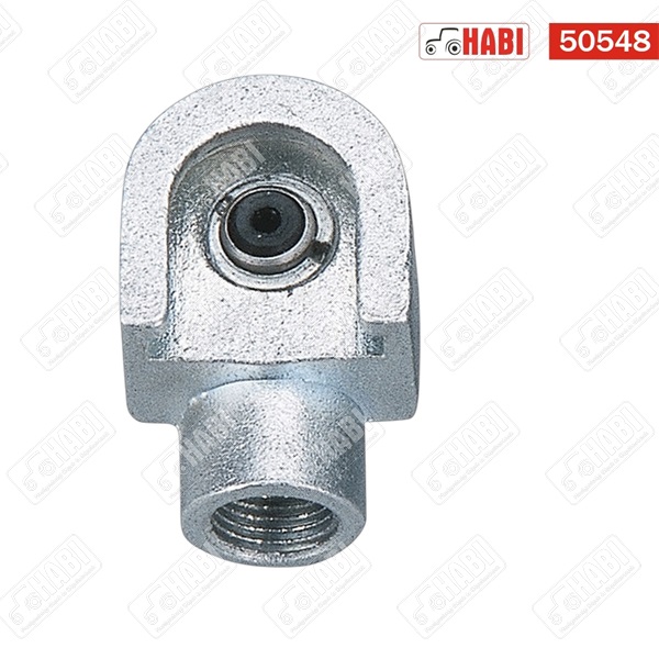 Zsírzófej csúszó, lapos zsírzó gombhoz 16 mm M10x1 GROZ