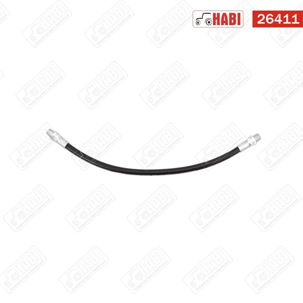 Zsírzóprés tömlő menetes M10 x 1 300mm GROZ
