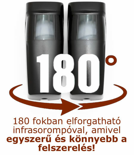 gatePRO 180 infrasorompó a szettben
